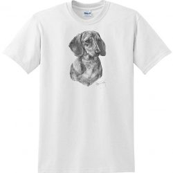 Camiseta perro salchicha con foto